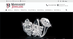Desktop Screenshot of manhassetjewelers.net