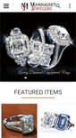 Mobile Screenshot of manhassetjewelers.net